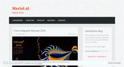 Desktop Screenshot of mariel1.wordpress.com