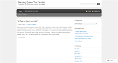 Desktop Screenshot of abbafanclub.wordpress.com