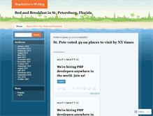 Tablet Screenshot of beachdrive.wordpress.com