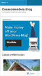 Mobile Screenshot of casasdemadera1.wordpress.com