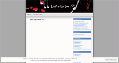 Desktop Screenshot of leafinthedoor.wordpress.com