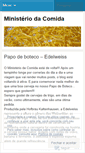 Mobile Screenshot of ministeriodacomida.wordpress.com