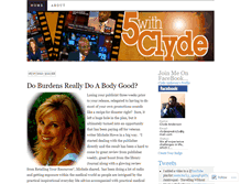 Tablet Screenshot of clydeanderson.wordpress.com