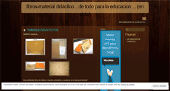 Desktop Screenshot of librero.wordpress.com