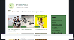 Desktop Screenshot of donaervilha.wordpress.com