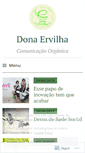 Mobile Screenshot of donaervilha.wordpress.com