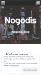 Mobile Screenshot of nogodis.wordpress.com