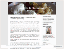 Tablet Screenshot of mojitosandflorentine.wordpress.com