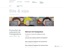 Tablet Screenshot of bitsixips.wordpress.com