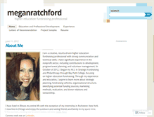 Tablet Screenshot of meganratchford.wordpress.com