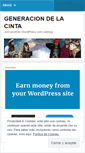 Mobile Screenshot of generaciondelacinta.wordpress.com