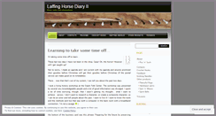 Desktop Screenshot of laffinghorse.wordpress.com