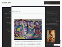 Tablet Screenshot of abortedpoet.wordpress.com