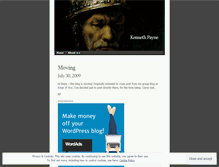 Tablet Screenshot of kennethpayne.wordpress.com