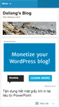 Mobile Screenshot of dailang.wordpress.com