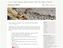 Tablet Screenshot of dailang.wordpress.com