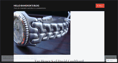 Desktop Screenshot of hellobangkok.wordpress.com