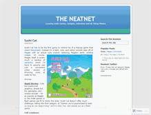 Tablet Screenshot of neatnet.wordpress.com