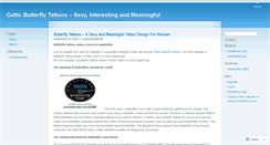 Desktop Screenshot of butterflytattoos76.wordpress.com