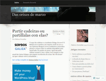 Tablet Screenshot of dasorixesdemarzo.wordpress.com