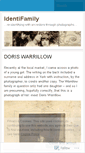 Mobile Screenshot of identifamily.wordpress.com