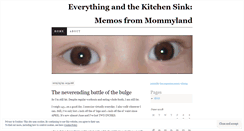 Desktop Screenshot of everythingandthekitchensink.wordpress.com