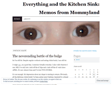 Tablet Screenshot of everythingandthekitchensink.wordpress.com