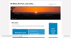 Desktop Screenshot of juliad30.wordpress.com