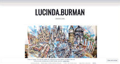 Desktop Screenshot of lucindaburman.wordpress.com