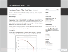 Tablet Screenshot of haskellwebnews.wordpress.com