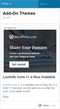 Mobile Screenshot of addonthemes.wordpress.com