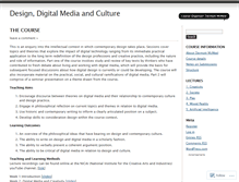 Tablet Screenshot of designdigitalmediaandculture.wordpress.com