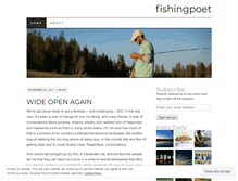 Tablet Screenshot of fishingpoet.wordpress.com
