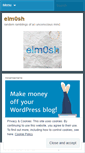 Mobile Screenshot of elm0sh.wordpress.com