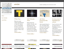 Tablet Screenshot of elm0sh.wordpress.com