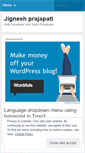 Mobile Screenshot of jigneshkprajapati.wordpress.com