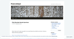 Desktop Screenshot of huaccataqui.wordpress.com