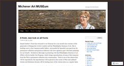 Desktop Screenshot of michenerartmuseum.wordpress.com