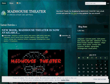 Tablet Screenshot of madhousetheater.wordpress.com