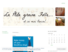 Tablet Screenshot of laptitegrainefolle.wordpress.com