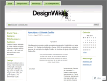 Tablet Screenshot of designwiki.wordpress.com