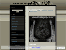 Tablet Screenshot of djmikha.wordpress.com