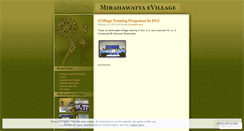 Desktop Screenshot of mirahawatta.wordpress.com