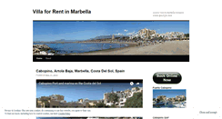 Desktop Screenshot of laribaltamarbella.wordpress.com