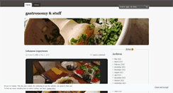 Desktop Screenshot of gastropt.wordpress.com