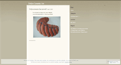 Desktop Screenshot of dolynceramics.wordpress.com