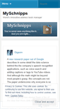 Mobile Screenshot of myschnipps.wordpress.com