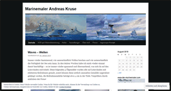 Desktop Screenshot of marinemaler.wordpress.com