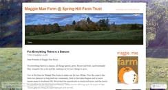 Desktop Screenshot of maggiemaefarm.wordpress.com