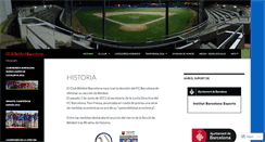 Desktop Screenshot of beisbolbarcelona.wordpress.com